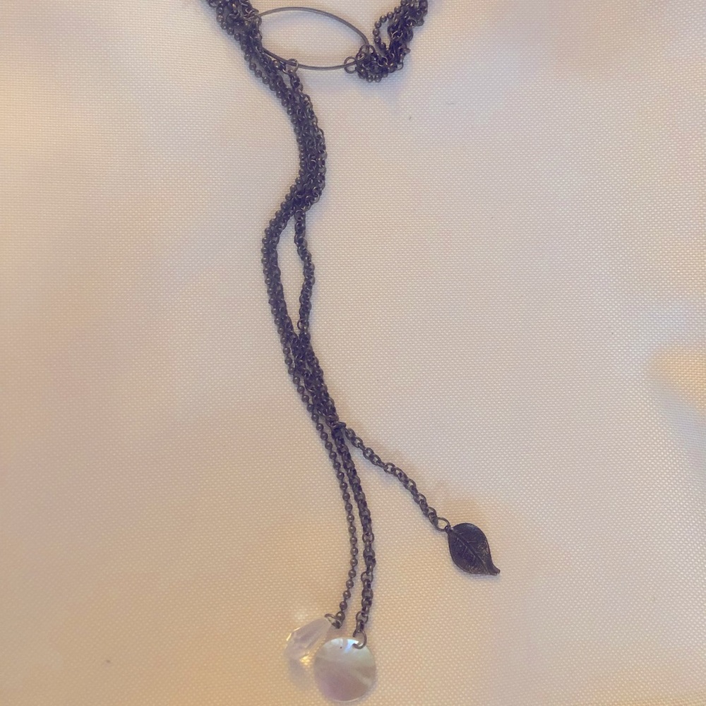 Asymmetrical Three Strand Necklace